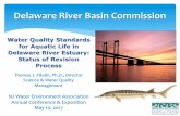 Delaware River Basin Commission - New Jersey · 48.2 –70 maintenance and propagation of resident fish and other aquatic life passage of anadromous fish 6 0 –48.2 ... 4 and the