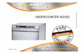 Presentation Ecomax UC Upgrade Feb 2011 [Kompatibilit … · 2014-11-13 · The dishwasher, and in particular, the heating elements are maintained in optimum working order for efficient