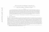 The de-biased Whittle likelihood for second-order ...The Whittle likelihood is a computationally eﬃcient pseudo-maximum likelihood inference procedure which is known to produce biased