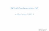 RADY 403 Case Presentation - NAT Ashley Crosby 7/31/19msrads.web.unc.edu/files/2019/08/AC-RADY-teaching-file_bb-edit.pdf · RADY 403 Case Presentation - NAT. Focused patient history