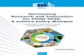 Harnessing Research and Innovation for FOOD 2030: A ...ec.europa.eu/research/bioeconomy/pdf/food2030_report_conference_2017.pdf · 4 Executive Summary The conference entitled 'Harnessing