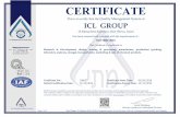 CERTIFICATE · This certificate’s validity is subject to the organization maintaining their system in accordance with SII-QCD requirements for system certification. The continued
