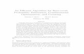 An Eﬃcient Algorithm for Rare-event Probability Estimation ... · An Eﬃcient Algorithm for Rare-event Probability Estimation, Combinatorial Optimization, and Counting Zdravko