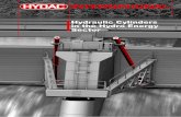 Hydraulic Cylinders in the Hydro Energy Sector · Structures standard DIN 19704, General Hydraulic Systems DIN 24346). Costs are optimized through the use of customised system solutions