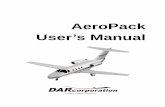 AeroPack User’s Manual · NACA 4 Digit The numbering system for NACA wing sections of the four digit series is based on section geometry. The first integer indicates the maximum