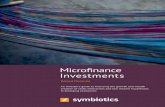 Microfinance Investments - Symbioticssymbioticsgroup.com/wp-content/uploads/2015/08/Microfinance_Investment... · 5. mfi 10 key performance indicators 30 6. mfi funding life cycle