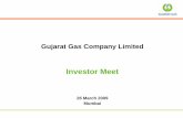 Investor Meet - Gujarat Gas2 Disclaimer Certain statements included in this presentation contain forward-looking information concerning Gujarat Gas Company Limited (GGCL)’sstrategy,