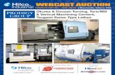 Hilco WEBCAST AUCTION - Perfection Machinerypmsql01.perfectionmachinery.com/PISAG/prodigy-group-final-brochure.pdf · 1 – atlas copco ga22-125fft 30-hp air compressor, s/n ap1450150