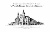 Cathedral of Saint Paul Wedding Guidelines · Parishioners of the Cathedral of Saint Paul should speak to the Rector before inviting an outside priest or deacon to preside at their
