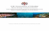 H.M. Government of Gibraltar · H.M. Government of Gibraltar Marine Strategy Framework Directive Initial Assessment and Proposals for Good Environmental Status in British Gibraltar