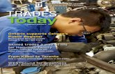 SUMMER Edition 2015 Trades Today · 2015-06-17 · SUMMER Edition 2015 Trades Today Volume 2 Edition 2 Ontario supports College’s Public Register Recent Ipsos-Reid poll reveals