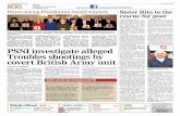 PSNI investigate alleged Troubles shootings by covert ... · Gareth Peirce, Fr. Donal Doyle, Maureen Murphy, Sabina Higgins, President Michael D Higgins, Sr. Dr Miriam Duggan, Charles