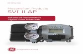 Products SVI II AP...4 | GE EnergyHousing The GE Energy SVI II AP positioner housing is offered in aluminum or stainless steel. The aluminum version is chromated and has less than
