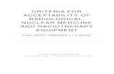 CRITERIA FOR ACCEPTABILITY OF RADIOLOGICAL, NUCLEAR ...rpc.mdanderson.org/RPC/ustag/RP91-v1.4-draft-091001.pdfRadiation Criteria For Acceptability Of Radiological, Nuclear Medicine