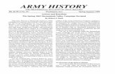 ARMY HISTORY · by , lhe ~ be no the valley '''''~"''' ...