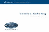 Course Catalog - MEMKO · 2019-05-28 · CATIA V5 Foundations for Aerospace Part Reviewers (V5AeR) 60 CATIA V5 Foundations for Body Designers (V5VB) 61 CATIA V5 Foundations for Chassis