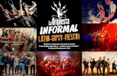 La Orquesta Informal - gigmit-production.s3.amazonaws.com · La Orquesta Informal is a traveling "band-orchestra" that mixes Latin instruments and rhythms with European gypsy music