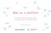 QGis as a platformroel.huybrechts.re/slides/2016_foss4g_qgis_platform... · 2019-10-25 · QGis versioning plugin by Oslandia Master table in PostGIS on the server Spatialite working