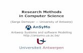 Research Methods in Computer Science - UAntwerpensdemey/Tutorial_ResearchMethods/ResearchM... · 2. Reporting & Reviewing Research Introduction • The Publication Process + Publication