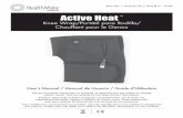 Active Heat - Waganwagan.com/media/pdf/manuals/9142_ESF_manual_2017-0814_read.pdf · • 3 heat settings with illuminated temperature control button. • Precise heat in treatment