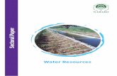 Water Resources - National Bank for Agriculture and Rural ... · National Bank for Agriculture and Rural Development Mumbai. ... and erosion rates, pest populations and nutrient availability