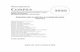 Documento CONPES 3950Instituto Colombiano de Bienestar Familiar . ... agua y saneamiento básico, e inserción laboral , entre otros. Adicionalmente, su incremento acelerado en tan