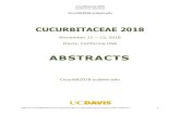 ABSTRACTS - Cucurbitaceaecucurbit2018.ucdavis.edu/wp-content/uploads/2018/10/2018...Cucurbitaceae 2018 Conference abstracts Biotic Stress (BS) Abstracts are alphabetized by presenting