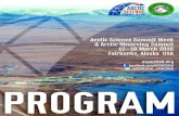 Arctic Science Summit Week & Arctic Observing Summit 12–18 ...assw2016.org/img/20160309_ASSWprogram_web.pdf · productivity and accomplishment, along with warm memories of winter