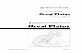 Operator’s/Parts Manualassets.greatplainsmfg.com/manuals/pdf/148-258m-b.pdf · cation. The parts sections are for reference only and don’trequirecovertocoverreading.Afterreviewingyour