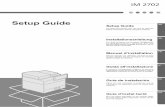Setup Guide - Ricohsupport.ricoh.com/bb_v1oi/pub_e/oi/0001081/... · 2 EN DE FR IT ES CA Confirm the components. • Setup Guide (This manual) • Safety Information • CD-ROM •