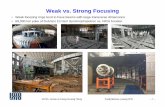 Weak vs. Strong Focusing - Todd Satogatatoddsatogata.net/2015-USPAS/2015-01-21-Uspas-Morozov-StrongFocusing.pdfWeak vs. Strong Focusing • Weak focusing rings tend to have beams with