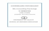 COUNSELLING PSYCHOLOGY - 14.139.185.614.139.185.6/website/SDE/sde199.pdf · Counselling can be conceptualized as a series of stages or steps that lead one through the counselling