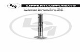 H LANDING GEAR HLG O SERVICE MANUAL · system. The Lippert Hydraulic Landing Gear is an electric/hydraulic system. A 12V DC electric motor drives a hydraulic pump that moves fluid