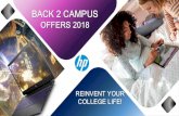 BACK TO CAMPUS OFFERS 2018 - RedeemNow.in · Recover Lost/Deleted Data Track Missing Laptop Get Laptop Location on internet connectivity ... •100% of Invoice amount reimbursed in