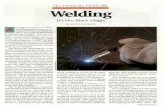 TECHNICAL FEATURE Welding - Freeacversailles.free.fr/.../Techniques_de_construction/Soudure/Welding.pdf · sive TIG units which can also do "stick" or arc welding. Most are also plumbed