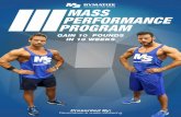 GAIN 10 POUNDS IN 10 WEEKS - Muscle & Strength...100 is the best choice for fast digesting, post-workout protein and their Super Mass Gainer is perfect for meal replacements or post-workout