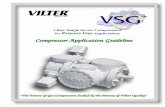 Compressor Design Concepts · Compressor Design Concepts The Vilter Single Screw Compressor is a positive displacement, rotary compressor which uses a single main screw intermeshed