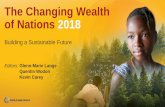 The Changing Wealth of Nations 2018 · The Changing Wealth of Nations 2018 • Natural capital remains important even as countries grow and develop • Growing an economy is not about