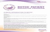 CLINICAL INTRODUCTION TO BOTOX...CLINICAL INTRODUCTION TO BOTOX ... Upper Limb Spasticity ... The important role you play within your provider’s practice involves one or more key