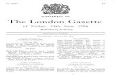 SUPPLEMENT TO The London Gazette - Chapman University · SUPPLEMENT TO THE LONDON GAZETTE, 15TH JUNBE 1993 6 MINISTRY OF DEFENCE (Am FORCE DEPARTMENT) K.C.B. To be an Ordinary Member