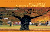 Adventures in Learning Fall 2008 Course Offerings · Cover photo by Maureen Rosen. Adventures in Learning Fall 2008 Information: (603) 526 ... The assertion of nationalism briefly