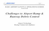 Challenges to Airport Ramp & Runway Debris Controlfodnews.com/wp-content/uploads/2012/12/Boeing_Slideshow.pdf · Challenges to Airport Ramp & Runway Debris Control Airport Technology