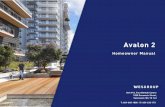 Avalon 2 - Wesgroup Properties...INTRODUCTION Welcome to your new home at AVALON 2 and the River District neighbourhood! We hope you take the time to read through each section now