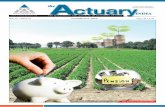 VOL. VI • ISSUE 10 OCTOBER 2014 ISSUE Pages 32 • 20X(1)S(owqhivvdmsldawu20usgzefi... · 3 the Actuary India Oct. 2014 C O N T E N T S For circulation to members, connected individuals