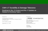 CMH-17 Durability & Damage Tolerance and damage... · CMH-17 Durability & Damage Tolerance Roadmap to Rev. G Content and Rev. H Updates as Related to Workshop Topics . ... Focus on