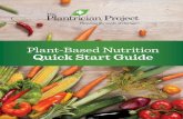 Plant-Based Nutrition Quick Start Guide - VIBE ONLifevibeonlife.com/uploads/plantricianproject_english.pdfPlantrician Project Quick Start Guide . 5. If you’re holding this guide,