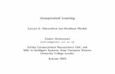 Unsupervised Learning - University of Cambridgemlg.eng.cam.ac.uk/zoubin/course03/lect6hier.pdf · Unsupervised Learning Lecture 6: Hierarchical and Nonlinear Models Zoubin Ghahramani