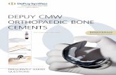 DEPUY CMW ORTHOPAEDIC BONE CEMENTS Cropsynthes.vo.llnwd.net/o16/LLNWMB8/INT Mobile/Synthes International/Product Support...DePuy CMW Orthopaedic Bone Cements 5 Component Description