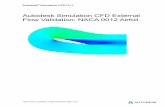 Simulation CFD External Flow Validation: NACA 0012 Airfoil · Simulation CFD Settings A few Simulation CFD options were utilized to improve analysis of external aerodynamics in this