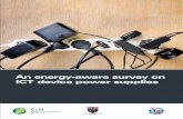 An energy-aware survey on ICT device power supplies · An energy-aware survey on ICT device power supplies 1. Executive summary 1.1 Introduction This report presents the results of